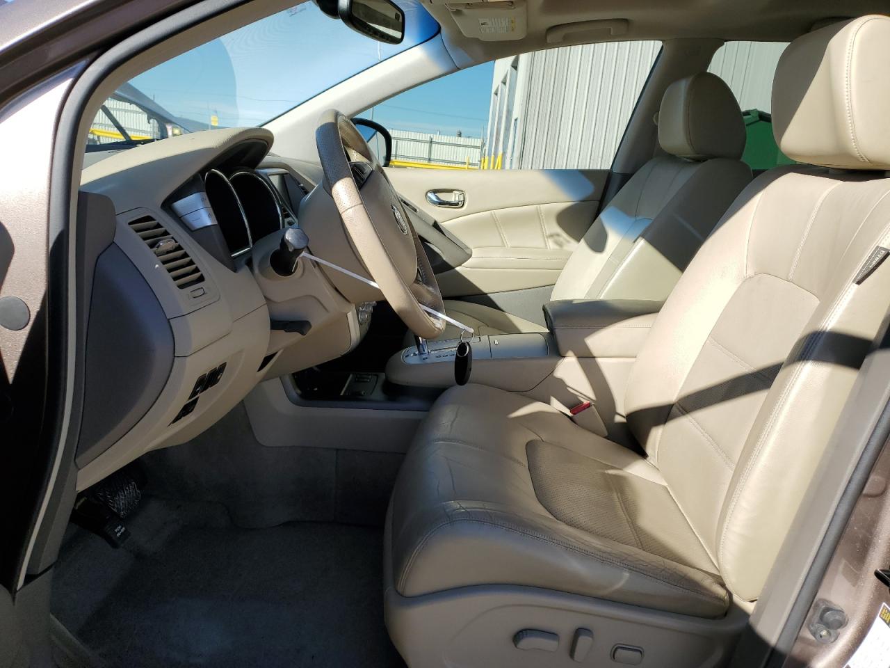 2012 Nissan Murano VIN JN8AZ1MW7CW223043 Copart auction photo, side / mechanical damage thumbnail 7