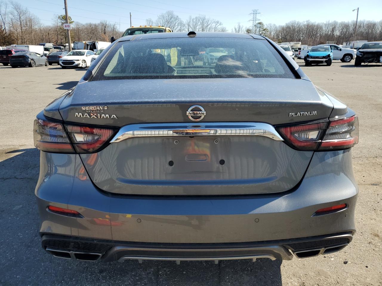 2019 Nissan Maxima VIN 1N4AA6AV0KC367101 Copart auction photo, front end damage thumbnail 6
