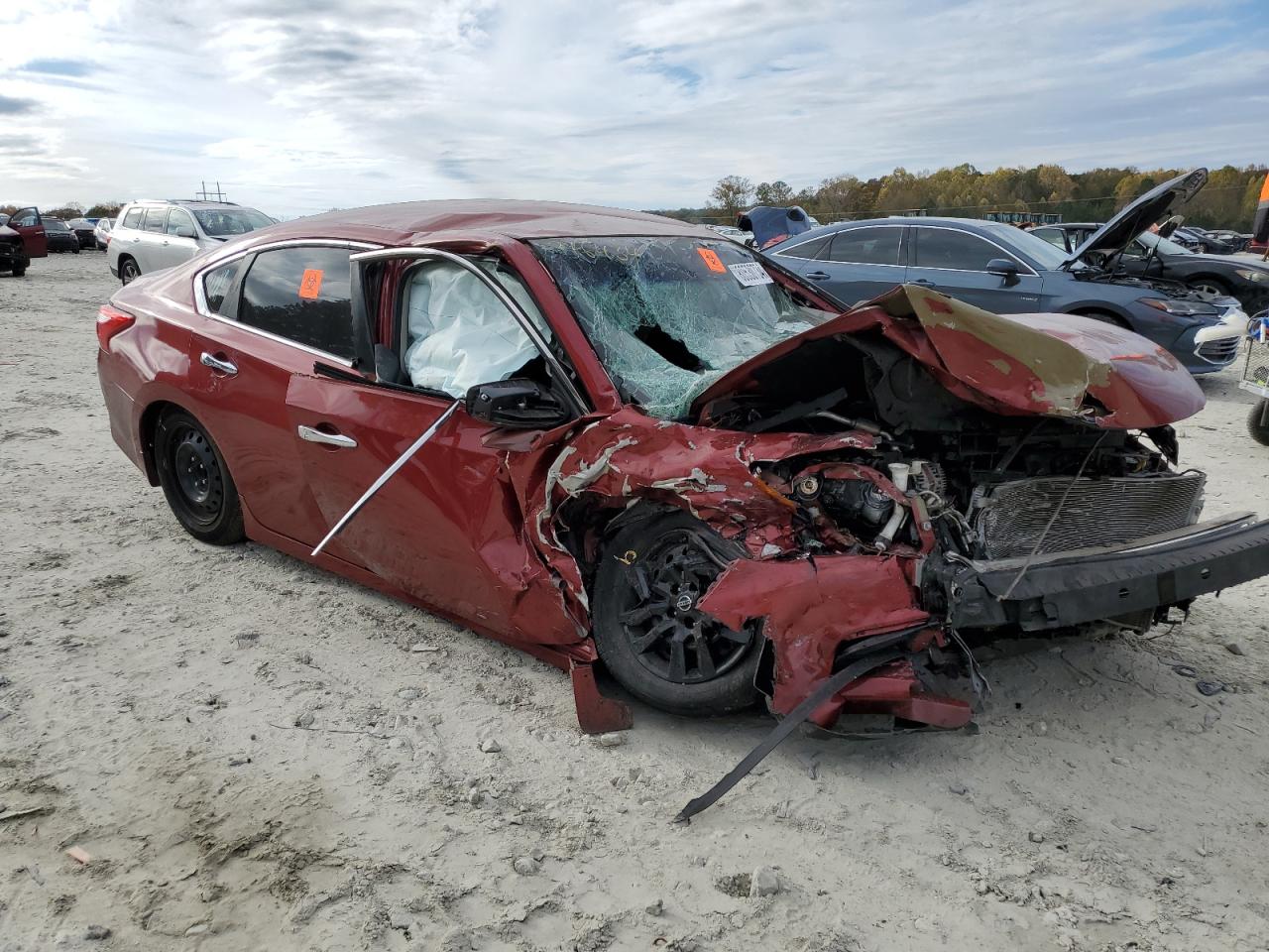 2016 Nissan Altima VIN 1N4AL3AP8GN393127 Copart auction photo, all over damage thumbnail 4