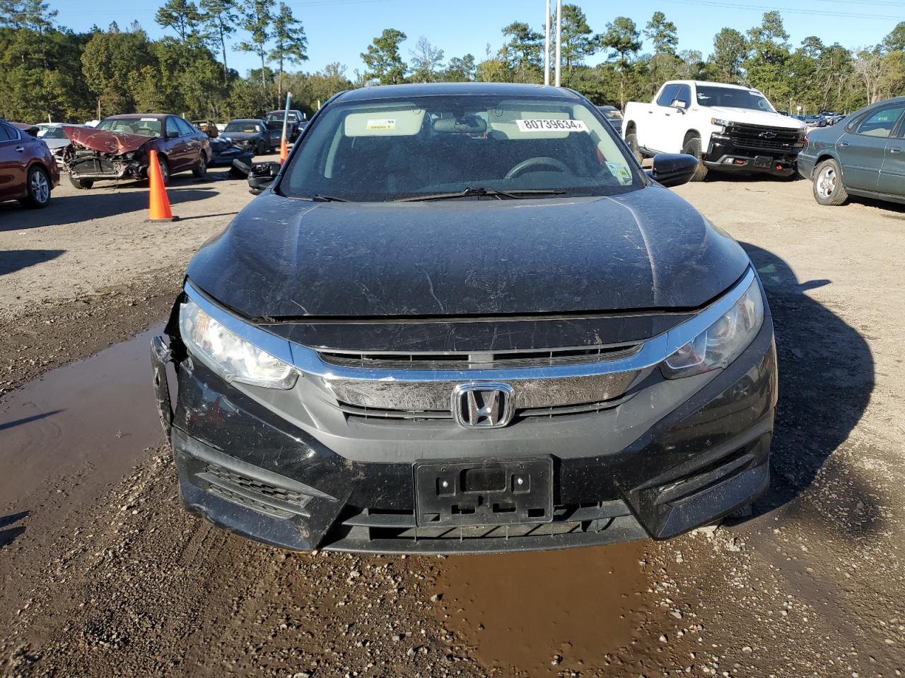 2016 Honda Civic VIN 19XFC2F7XGE078174 Copart auction photo, front end damage thumbnail 5