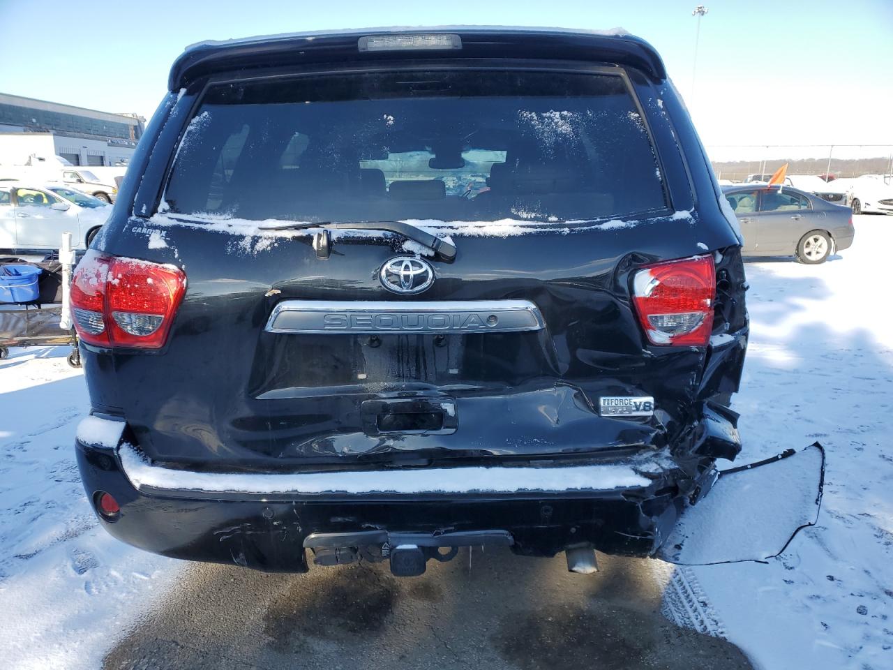 2014 Toyota Sequoia VIN 5TDDY5G11ES097381 Copart auction photo, rear end damage thumbnail 6