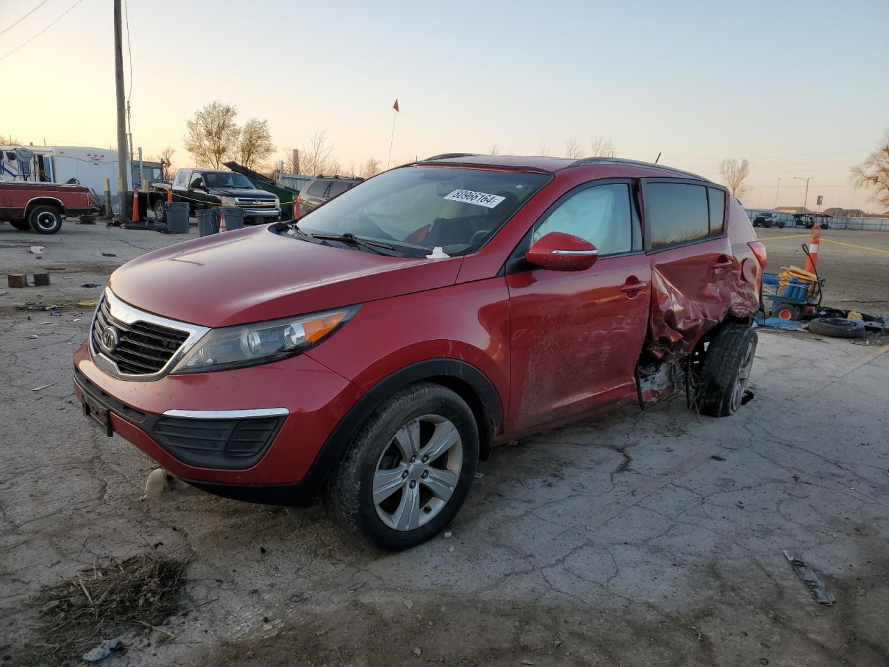 2011 KIA Sportage VIN KNDPBCA24B7062747