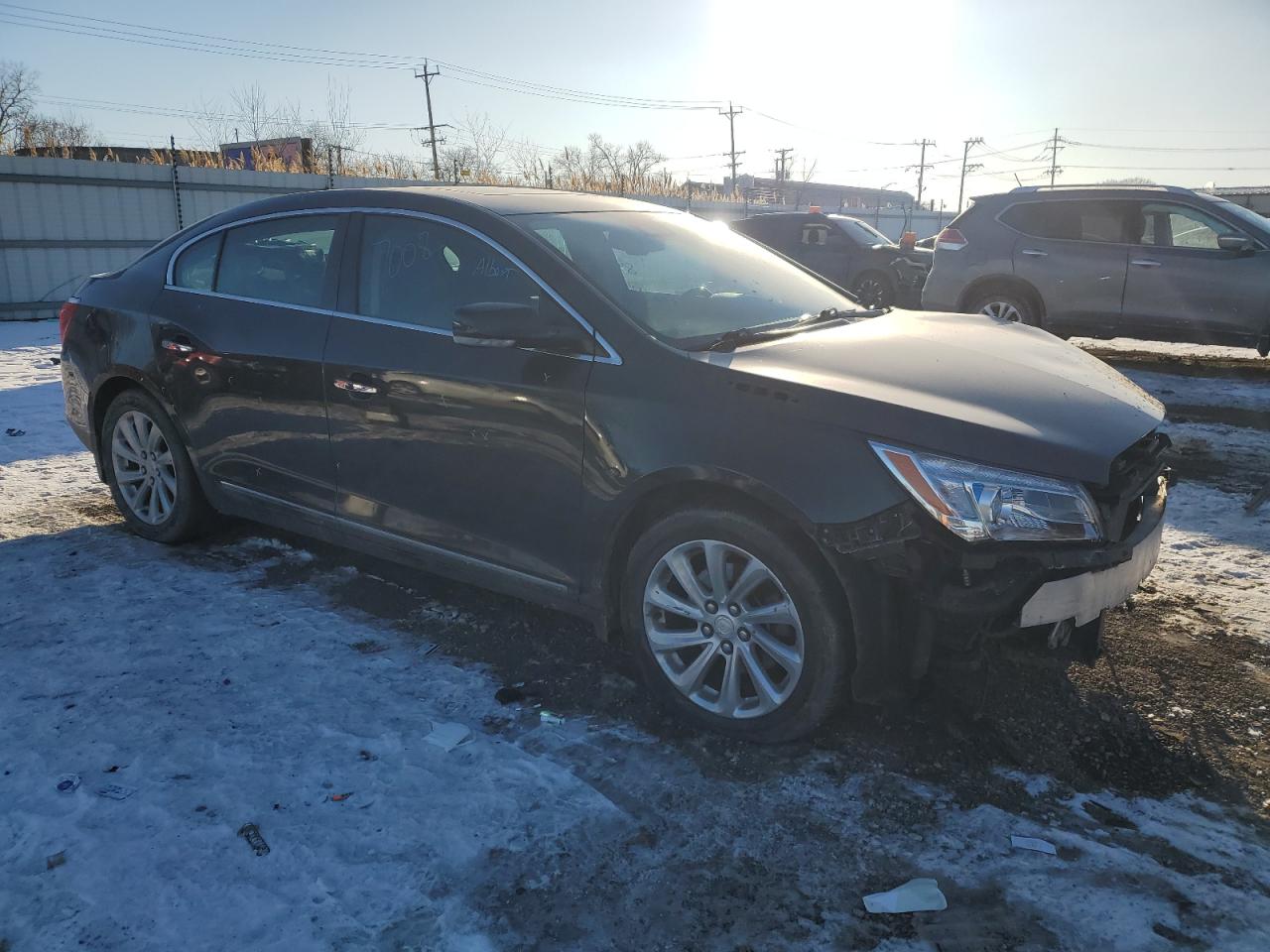 2015 Buick LaCrosse VIN 1G4GB5G31FF235448 Copart auction photo, front end / minor dent/scratches damage thumbnail 4