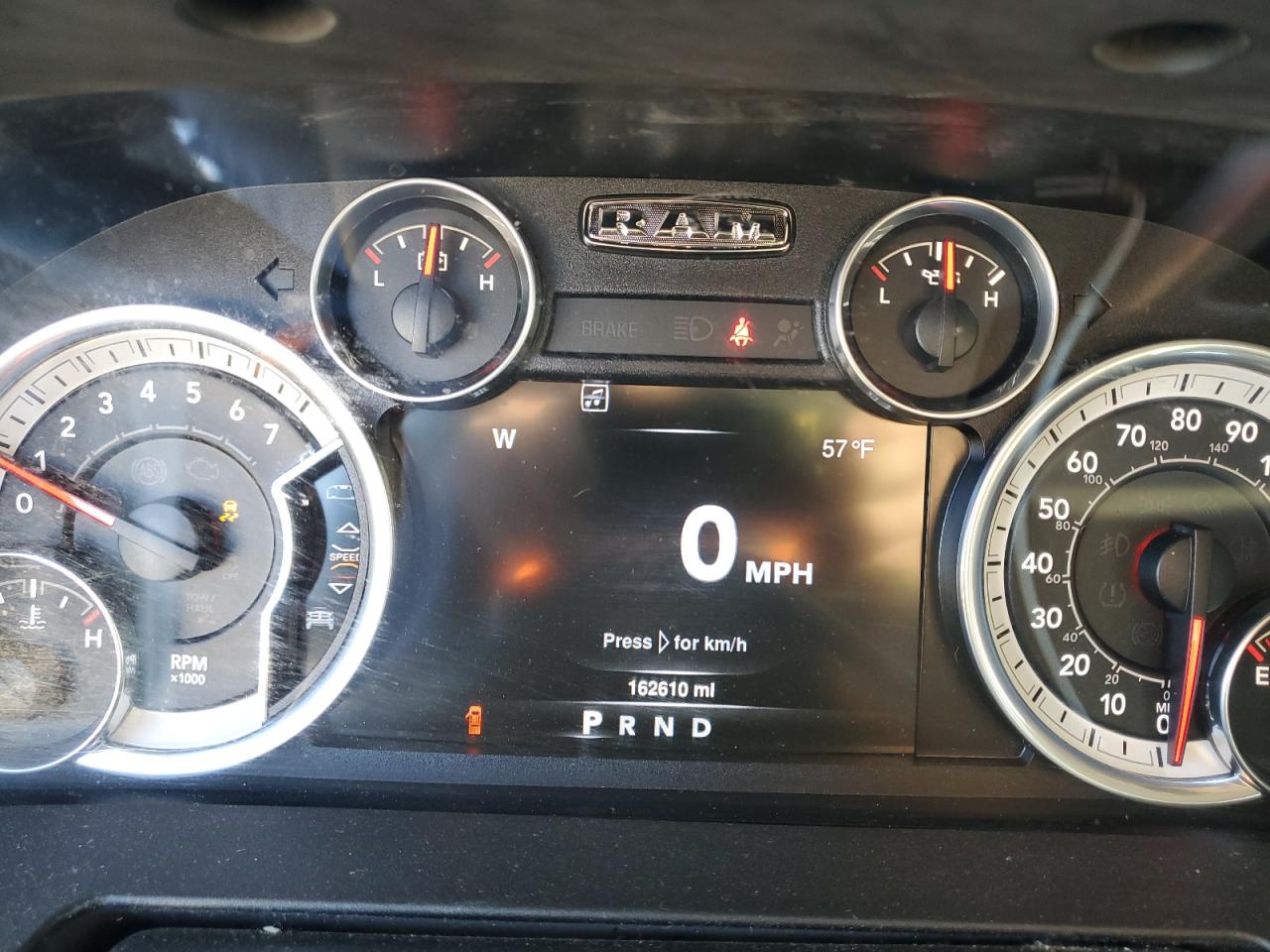 2016 RAM 1500 VIN 1C6RR6GT7GS387488 Copart auction photo, front end damage thumbnail 9