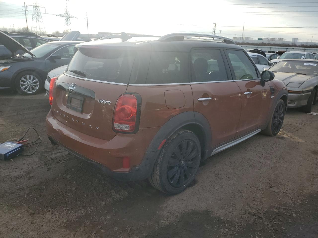 2019 MINI Cooper VIN WMZYS7C56K3F44830 Copart auction photo, front end / minor dent/scratches damage thumbnail 3