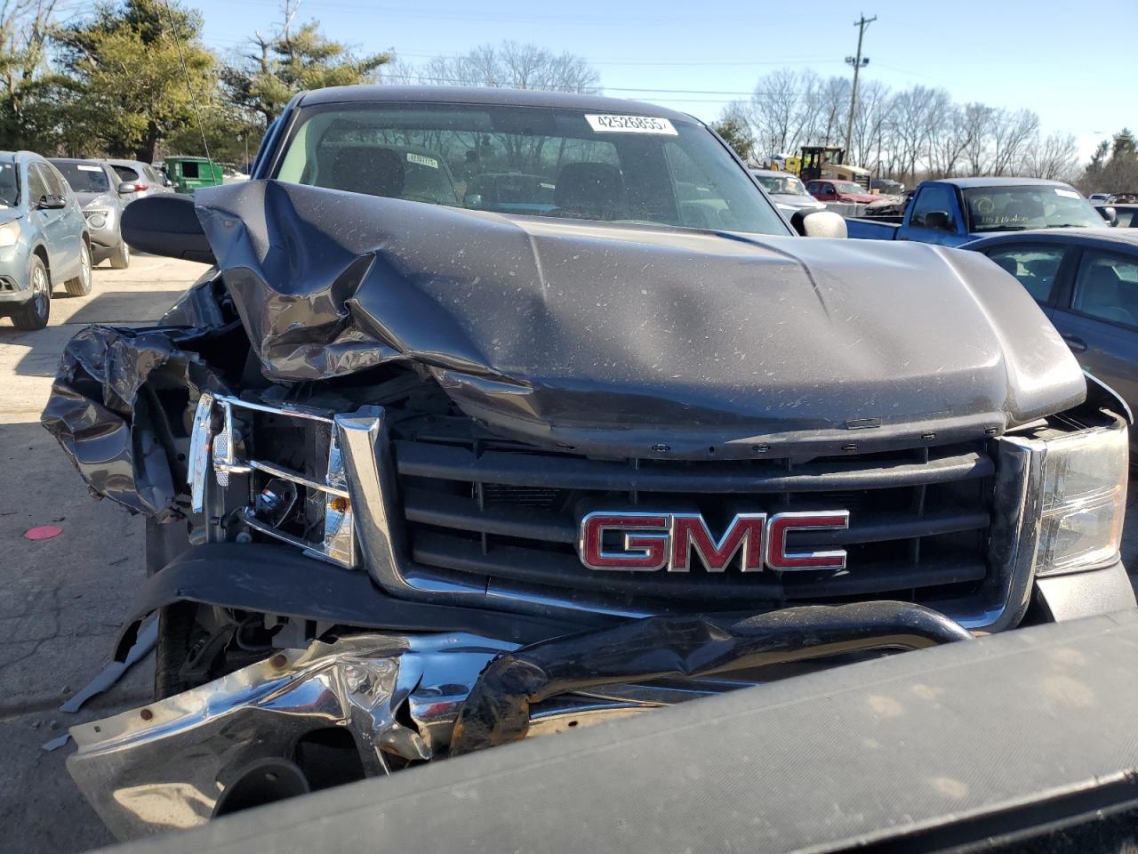 2010 GMC Sierra VIN 1GTPKTEA0AZ265154 Copart auction photo, front end / rear end damage thumbnail 5