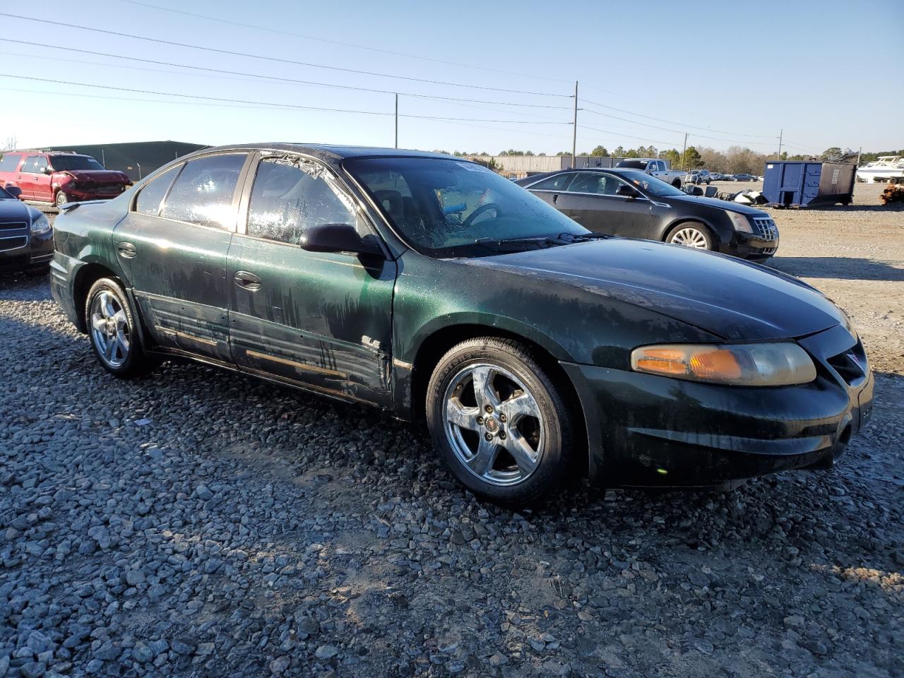 2002 Pontiac Bonneville VIN 1G2HY54K724230185 Copart auction photo, all over damage thumbnail 4