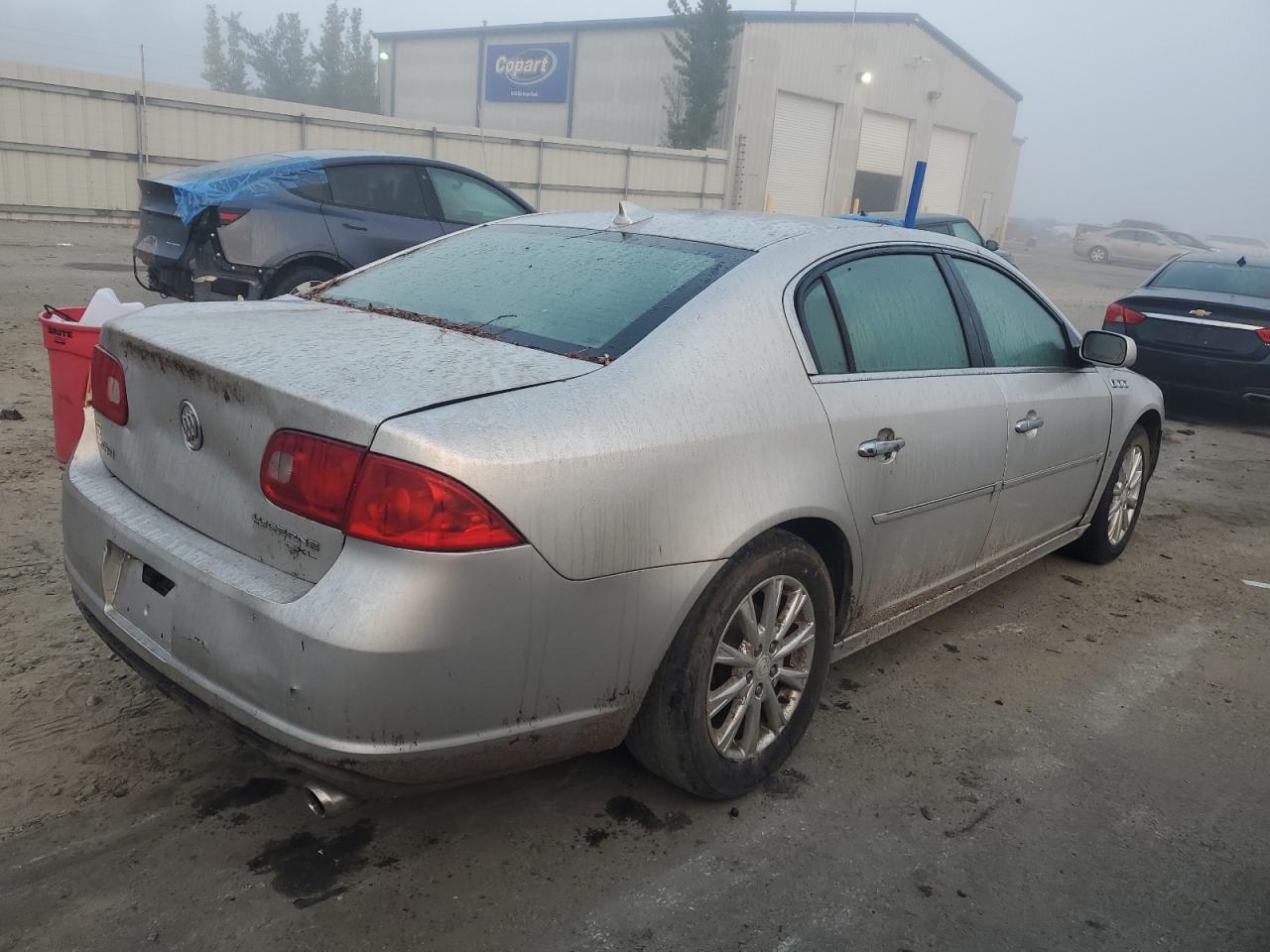 2010 Buick Lucerne VIN 1G4HC5EM4AU104306 Copart auction photo, side / rear end damage thumbnail 3