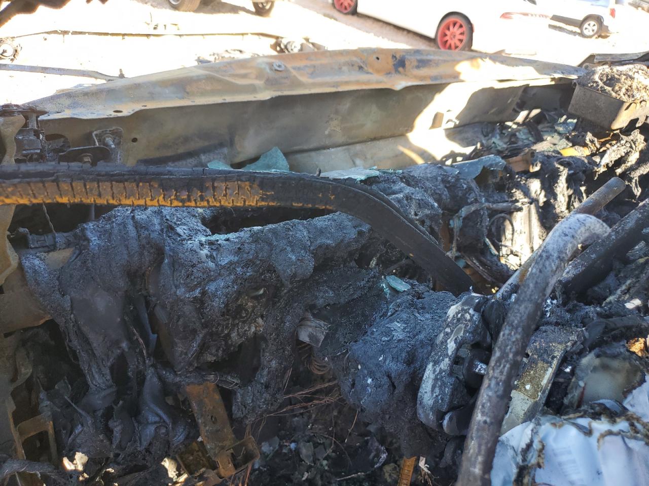 2020 RAM 2500 VIN 3C6UR5FL2LG281313 Copart auction photo, burn damage thumbnail 9