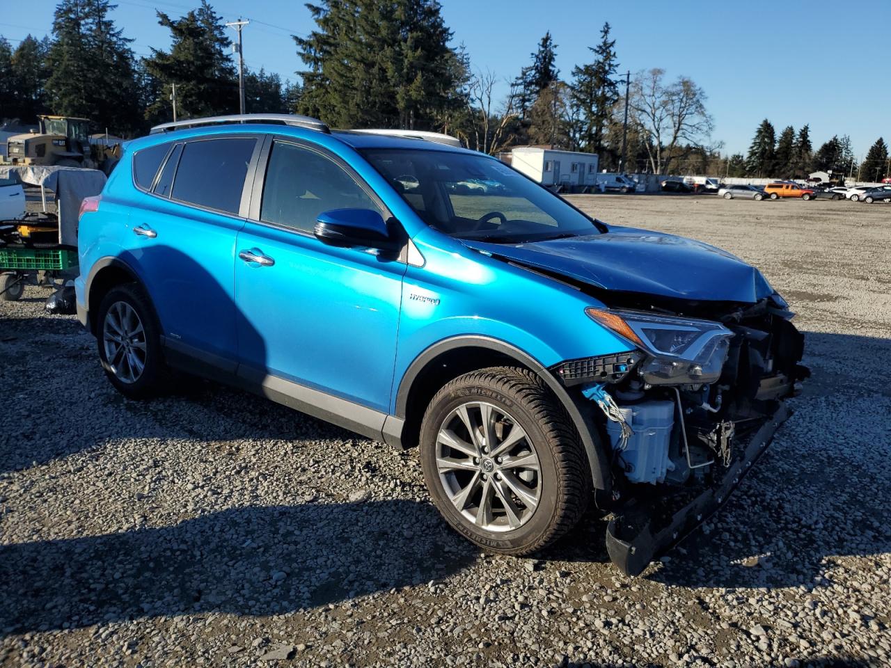 2018 Toyota RAV 4 VIN JTMDJREV3JD251693 Copart auction photo, front end damage thumbnail 4
