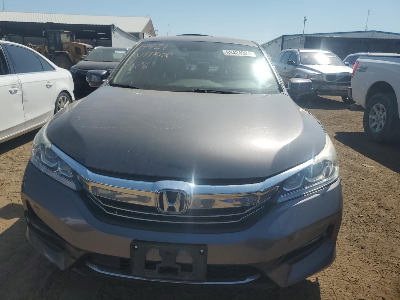 2017 Honda Accord VIN JHMCR6F35HC019756 Copart auction photo, rear end damage thumbnail 5