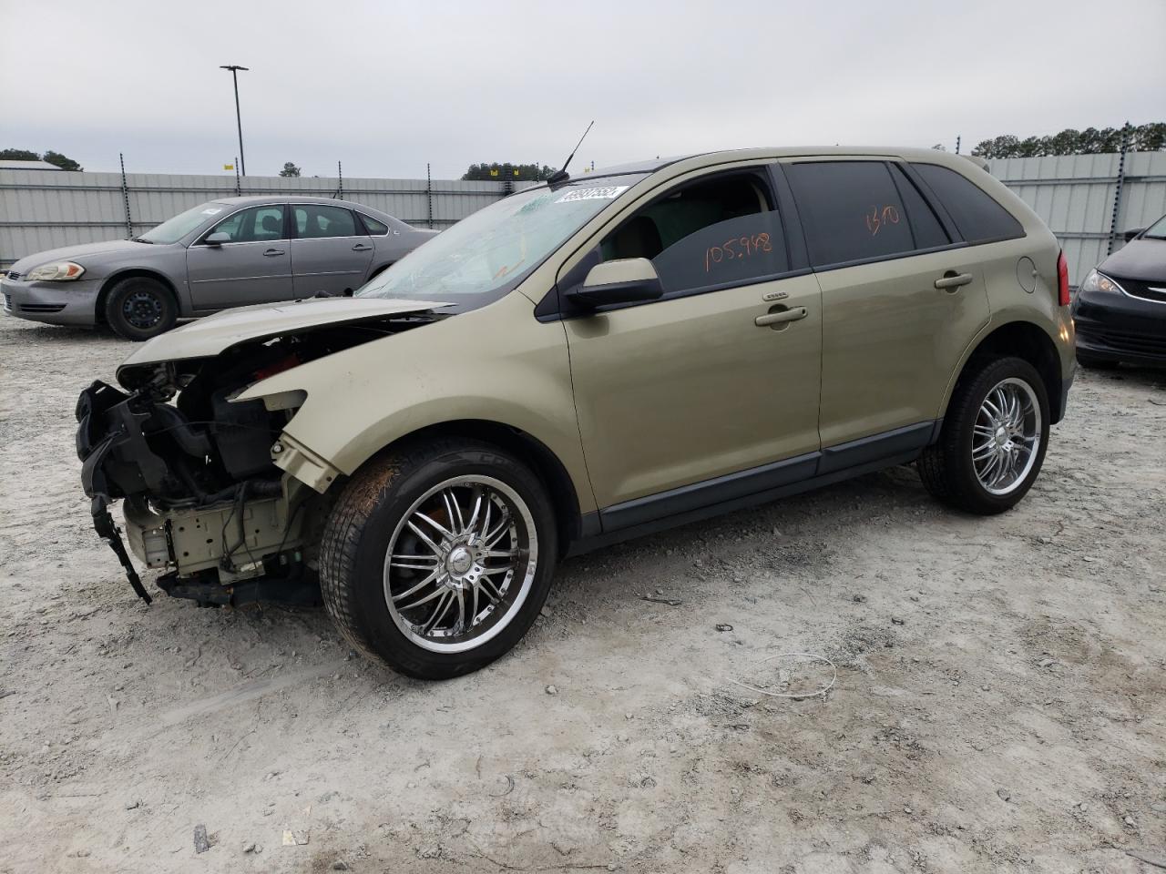 2012 Ford Edge VIN 2FMDK3JC7CBA61592