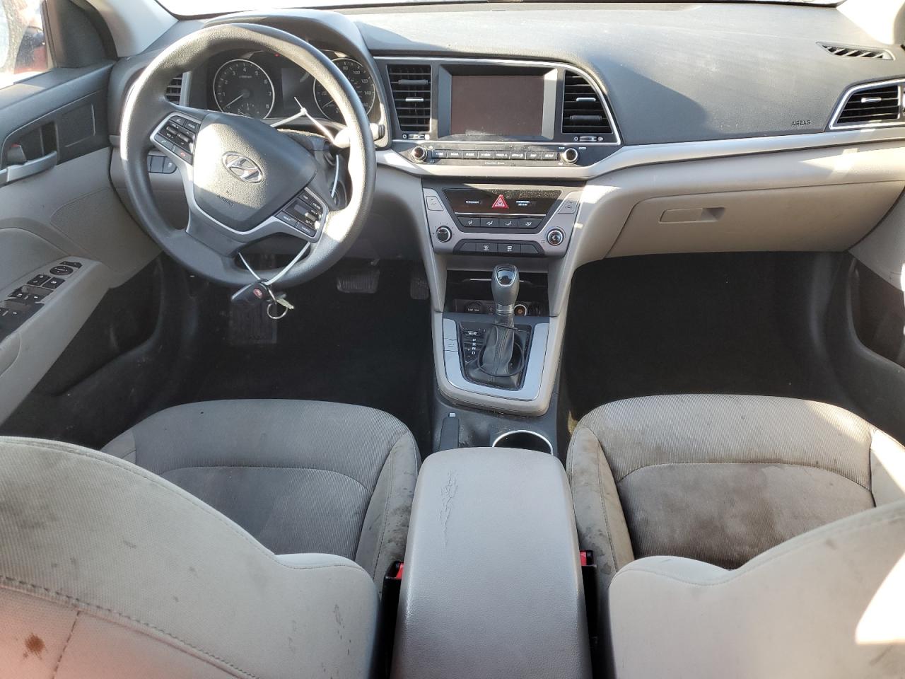 2017 Hyundai Elantra VIN KMHD84LF2HU167638 Copart auction photo, front end damage thumbnail 8