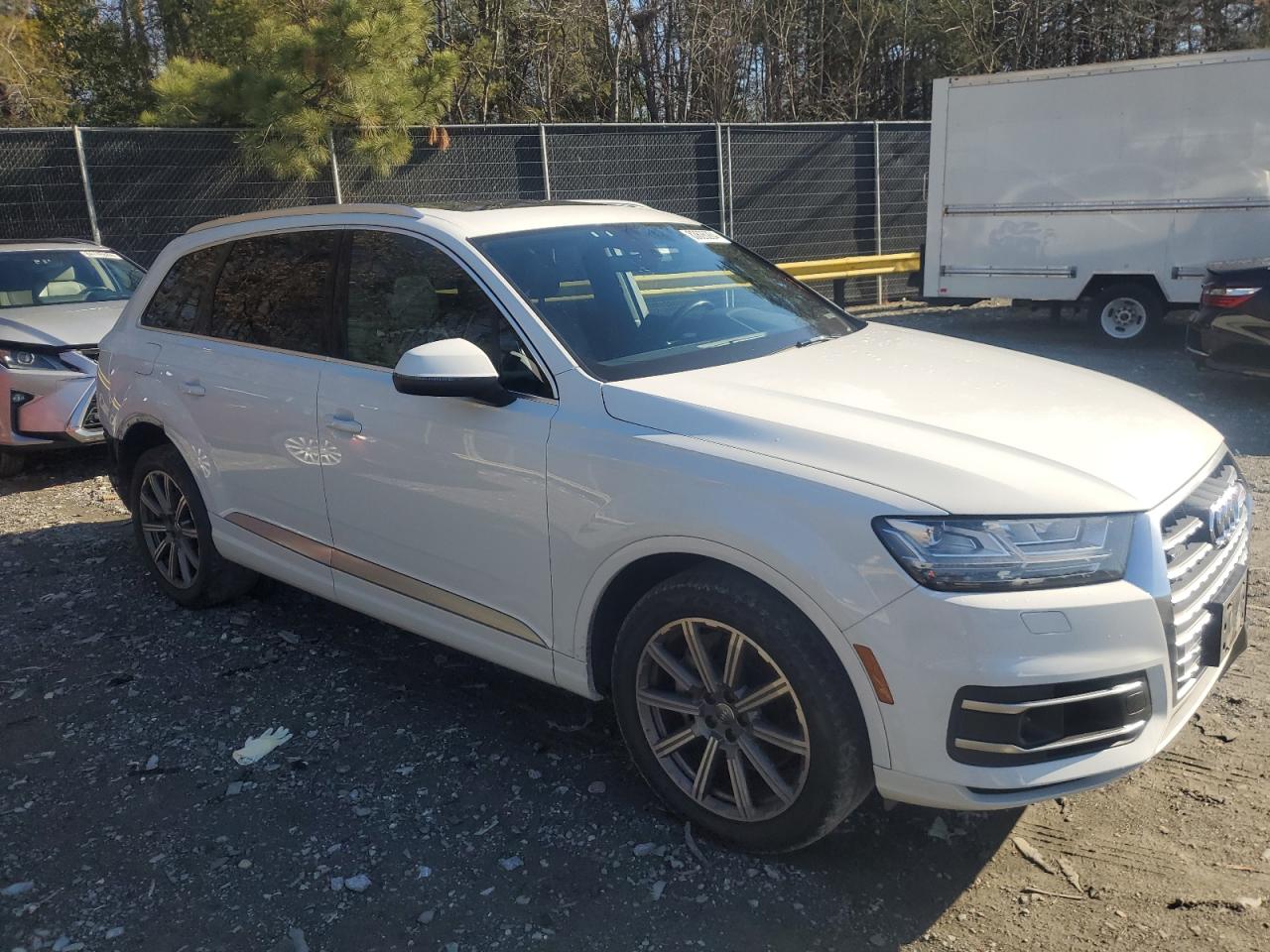 2018 Audi Q7 VIN WA1LAAF7XJD019535 Copart auction photo, rear end damage thumbnail 4