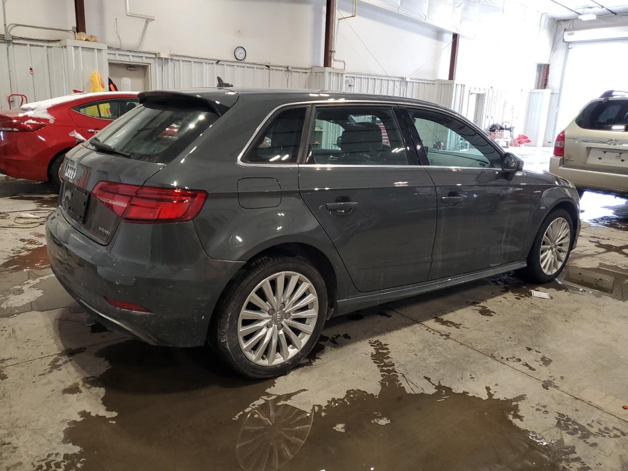 2017 Audi A3 VIN WAUTPBFF3HA056582 Copart auction photo, rear end / front end damage thumbnail 3