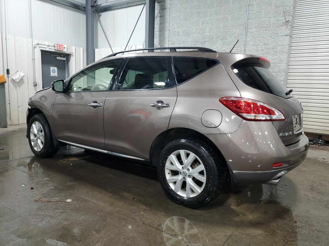 2012 Nissan Murano VIN JN8AZ1MW9CW236585 Copart auction photo, front end damage thumbnail 2