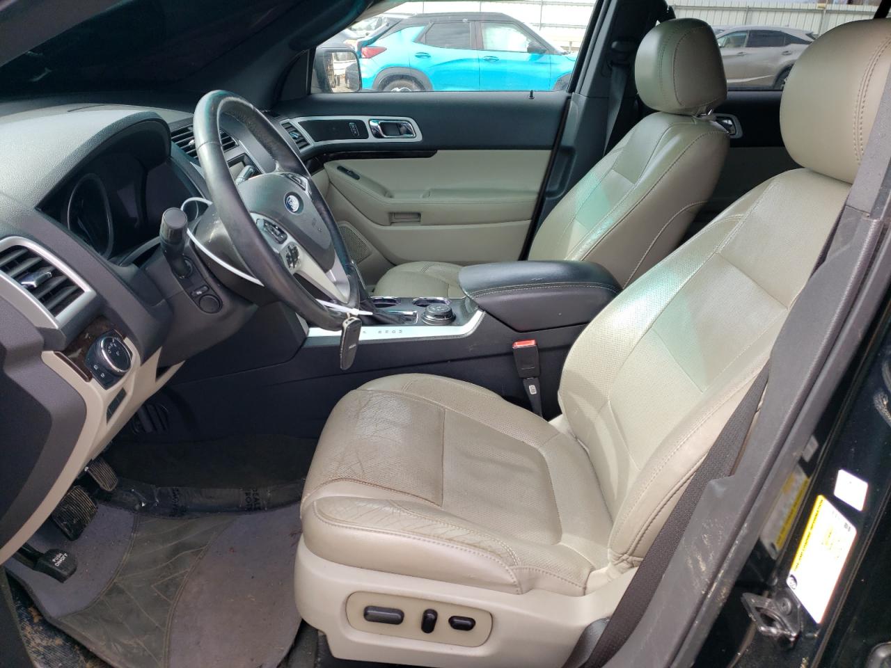 2013 Ford Explorer VIN 1FM5K8F83DGC48425 Copart auction photo, front end / side damage thumbnail 7