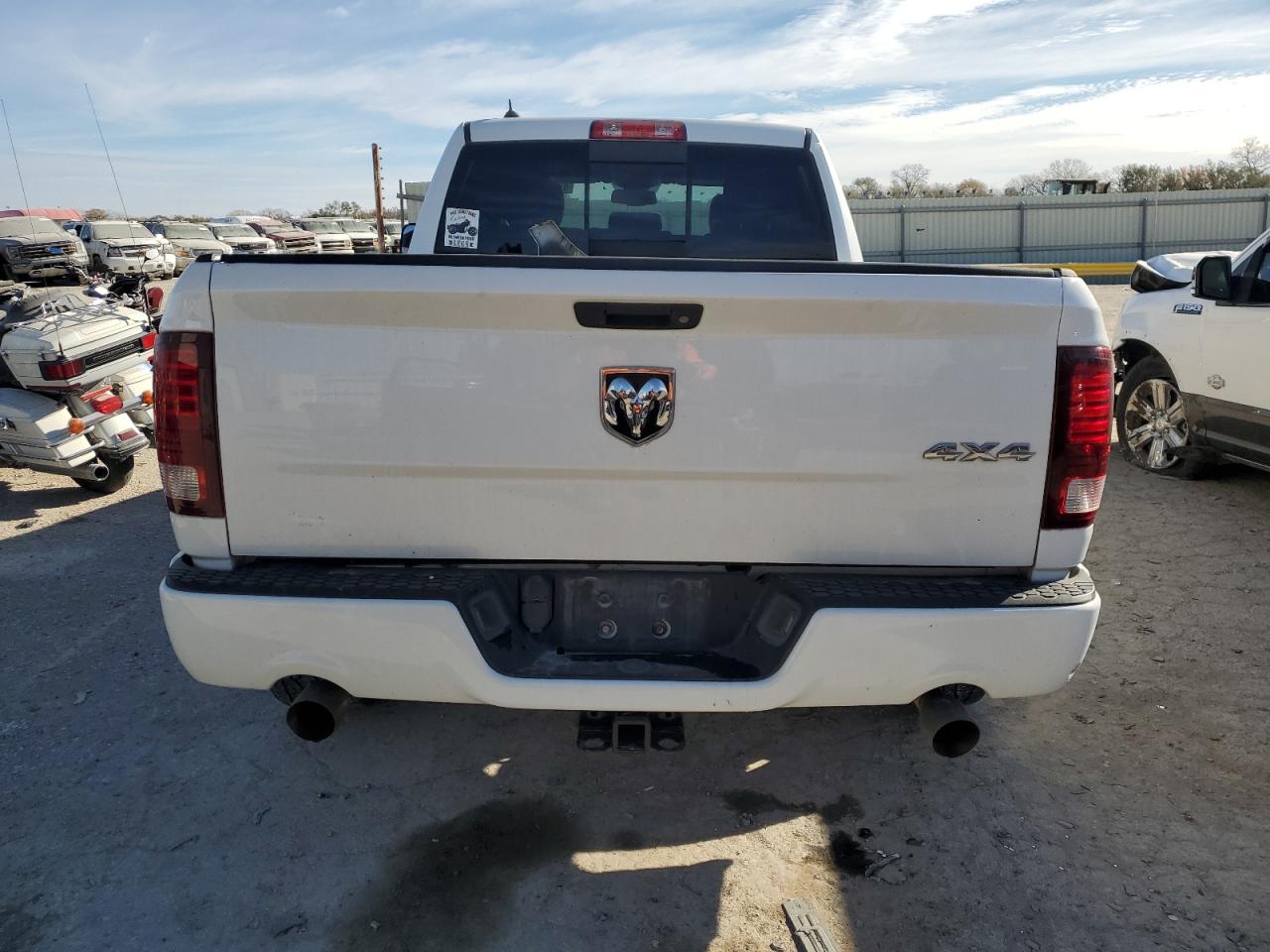 2013 RAM 1500 VIN 1C6RR7HT0DS553818 Copart auction photo, front end damage thumbnail 6