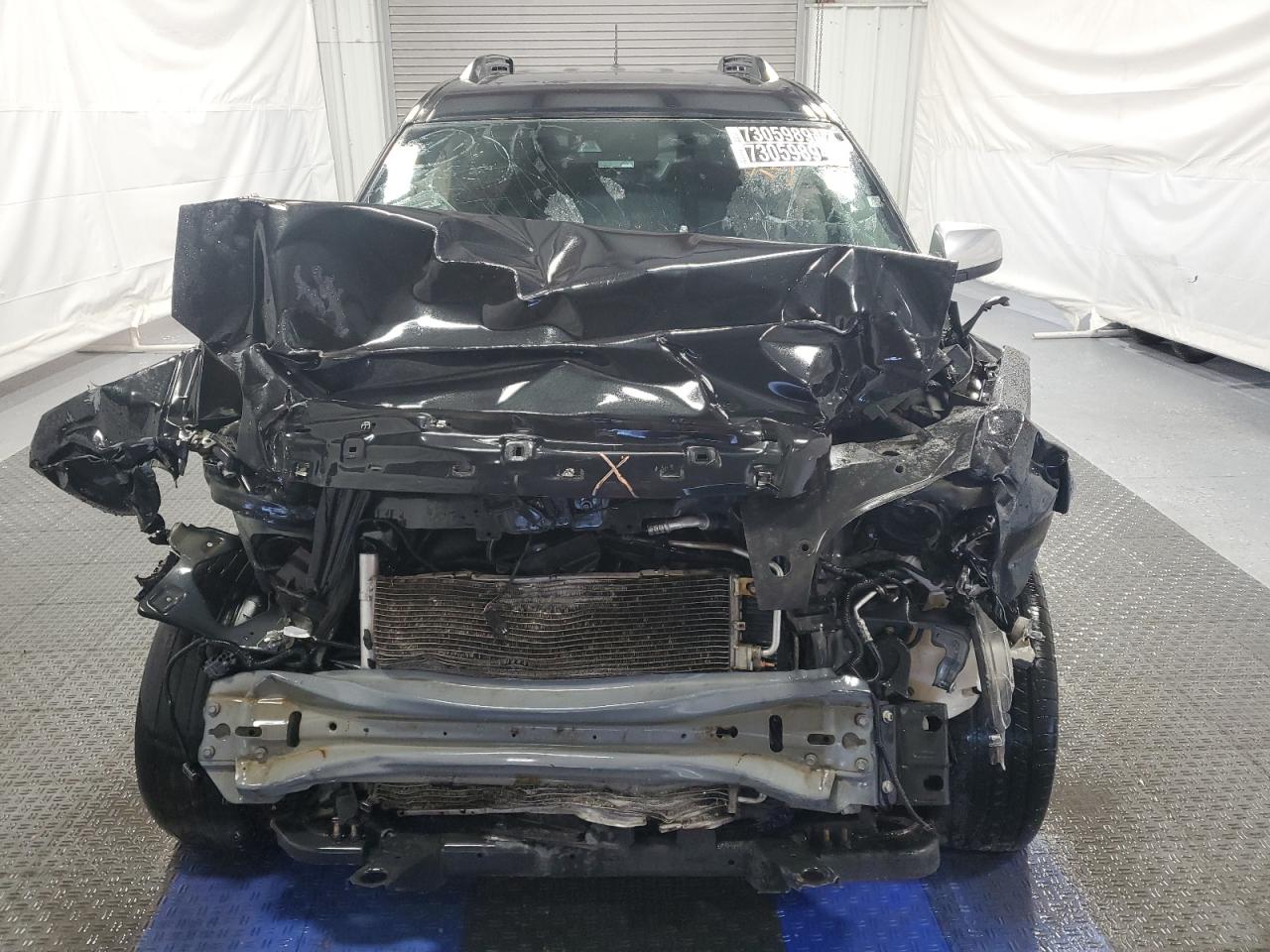 2014 GMC Terrain VIN 2GKALUEK1E6374682 Copart auction photo, front end damage thumbnail 5