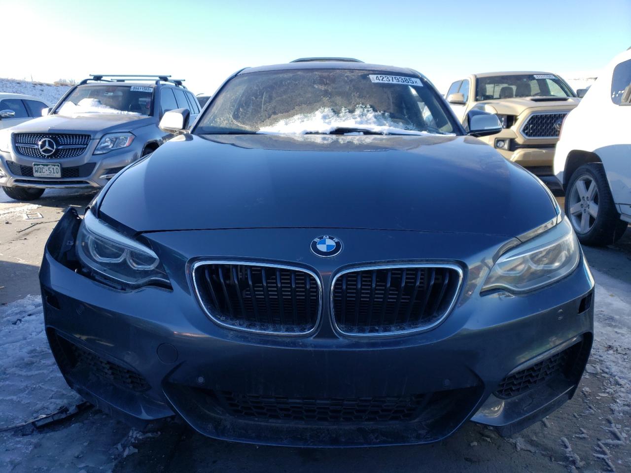 2014 BMW M2 VIN WBA1J7C58EV253026 Copart auction photo, front end / minor dent/scratches damage thumbnail 5