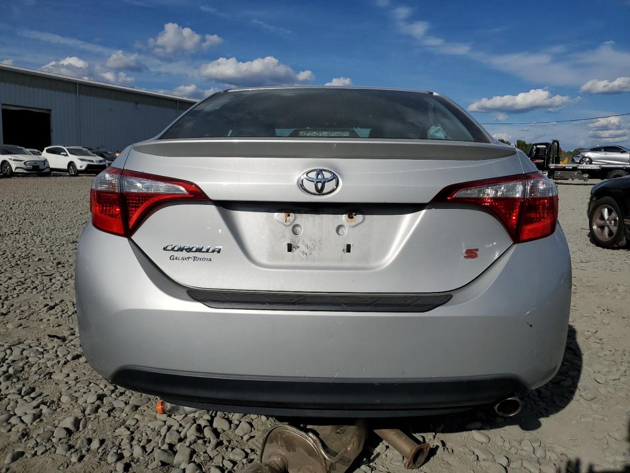 2016 Toyota Corolla VIN 2T1BURHE6GC721411 Copart auction photo, front end / side damage thumbnail 6