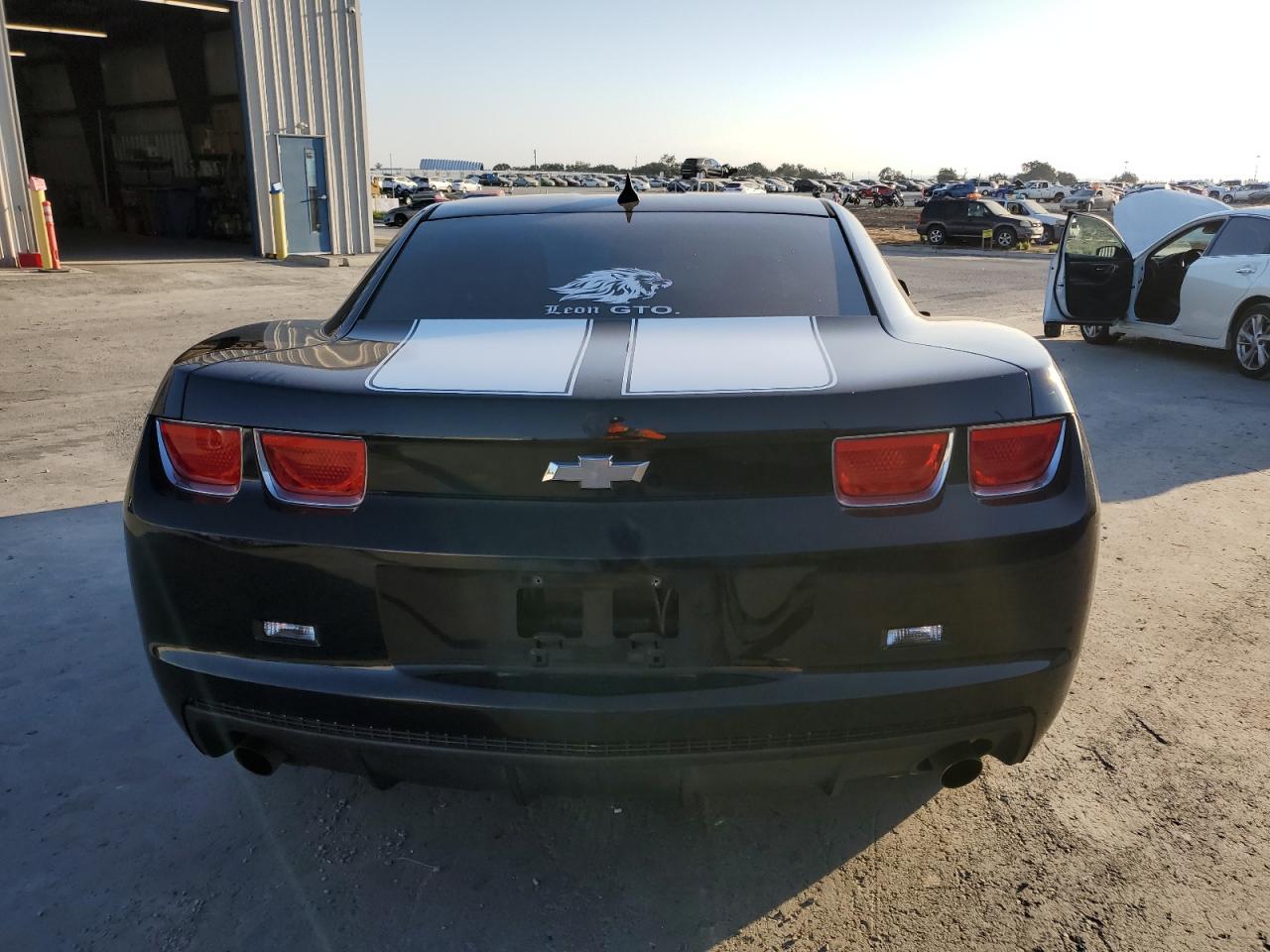 2011 Chevrolet Camaro VIN 2G1FE1ED9B9104355 Copart auction photo, side damage thumbnail 6