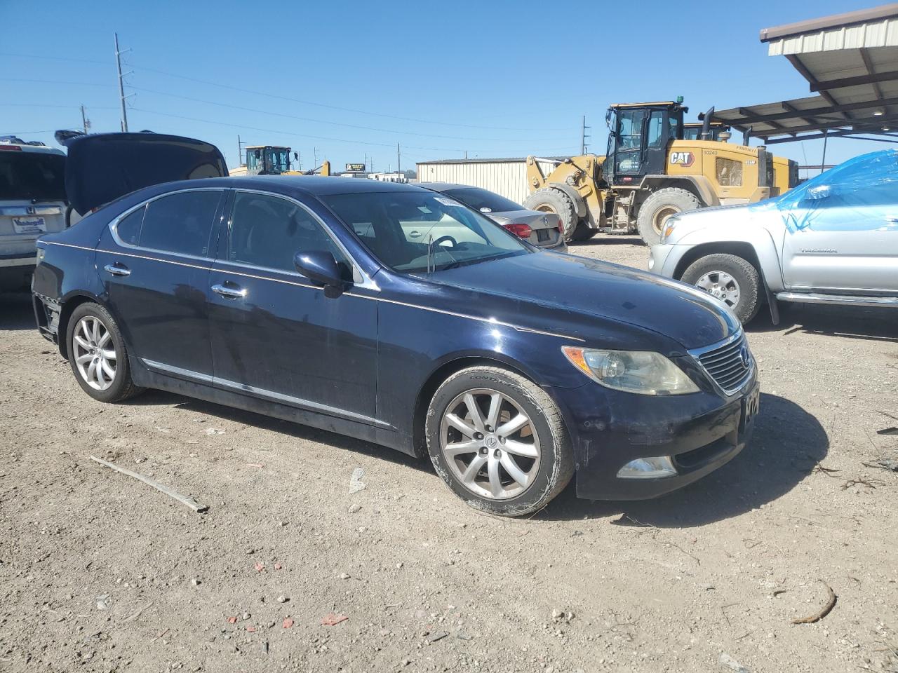 2008 Lexus LS VIN JTHBL46F785064536 Copart auction photo, rear end damage thumbnail 4