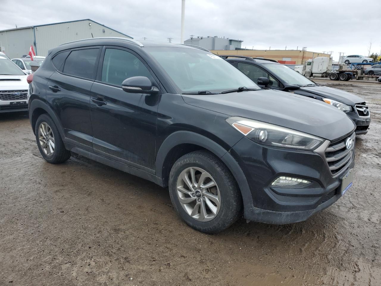 2016 Hyundai Tucson VIN KM8J3CA40GU139753 Copart auction photo, mechanical damage thumbnail 4