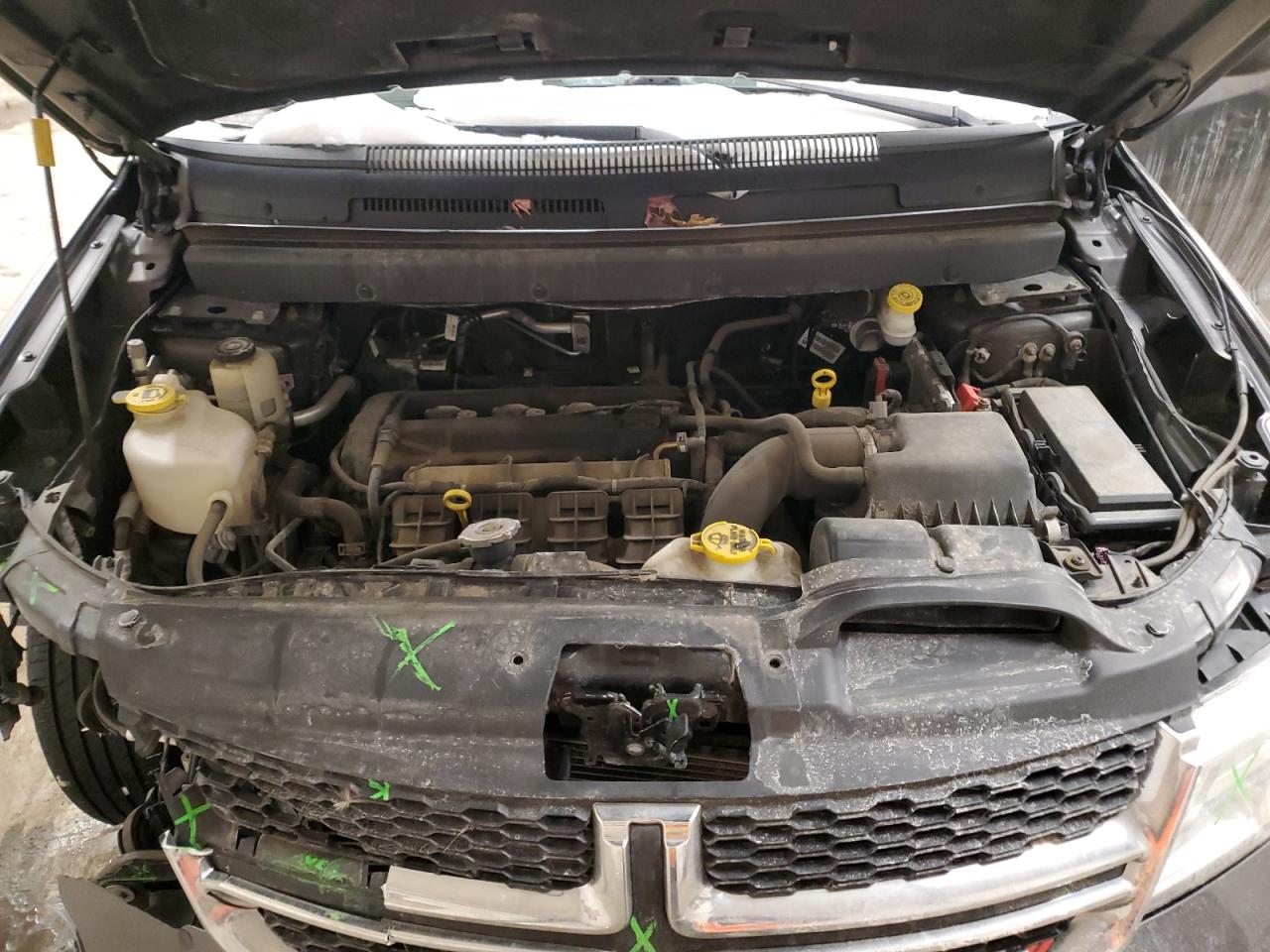 2017 Dodge Journey VIN 3C4PDCAB9HT691449 Copart auction photo, front end damage thumbnail 12