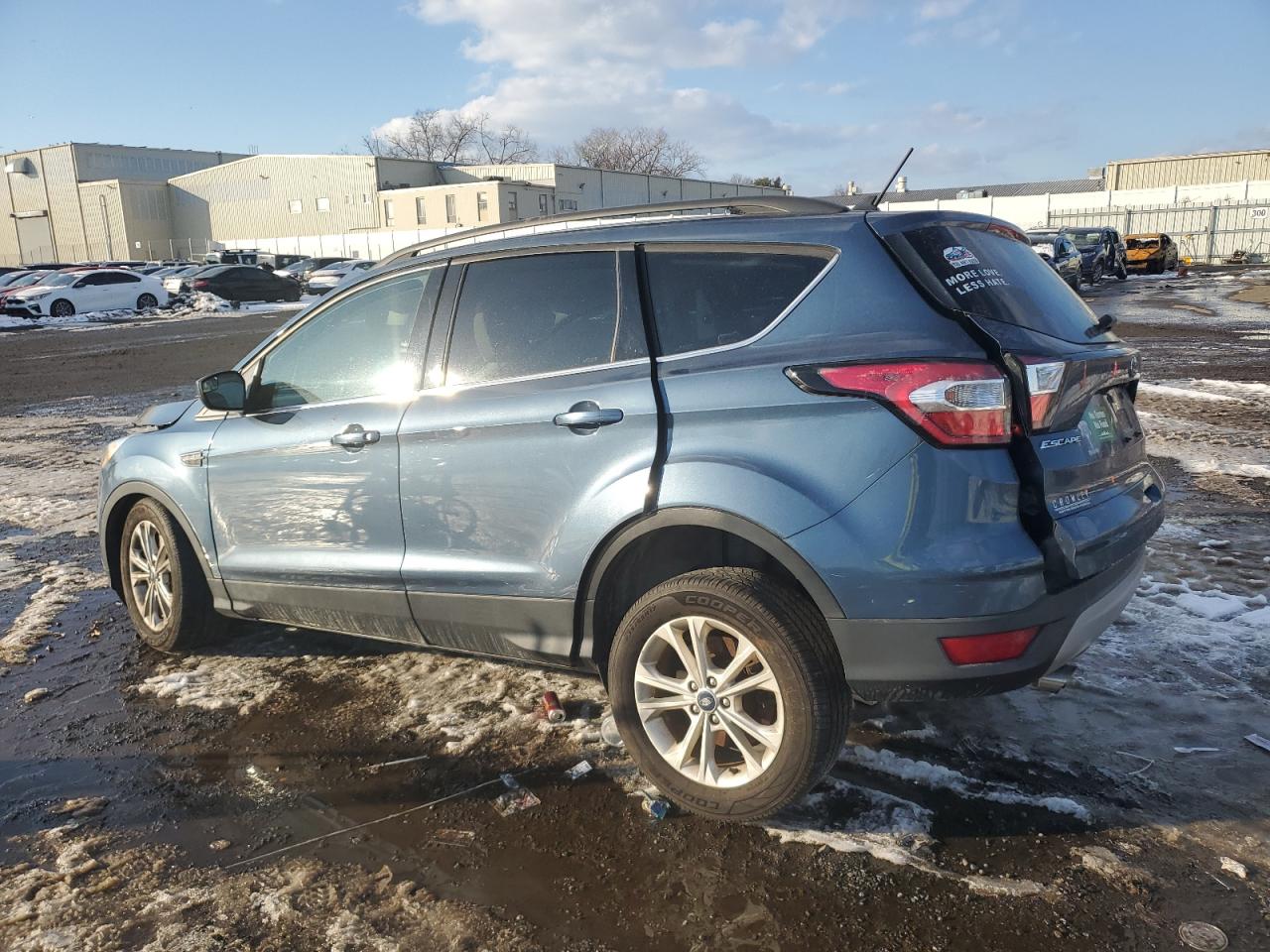 2018 Ford Escape VIN 1FMCU9GD6JUA45979 Copart auction photo, all over / undercarriage damage thumbnail 2