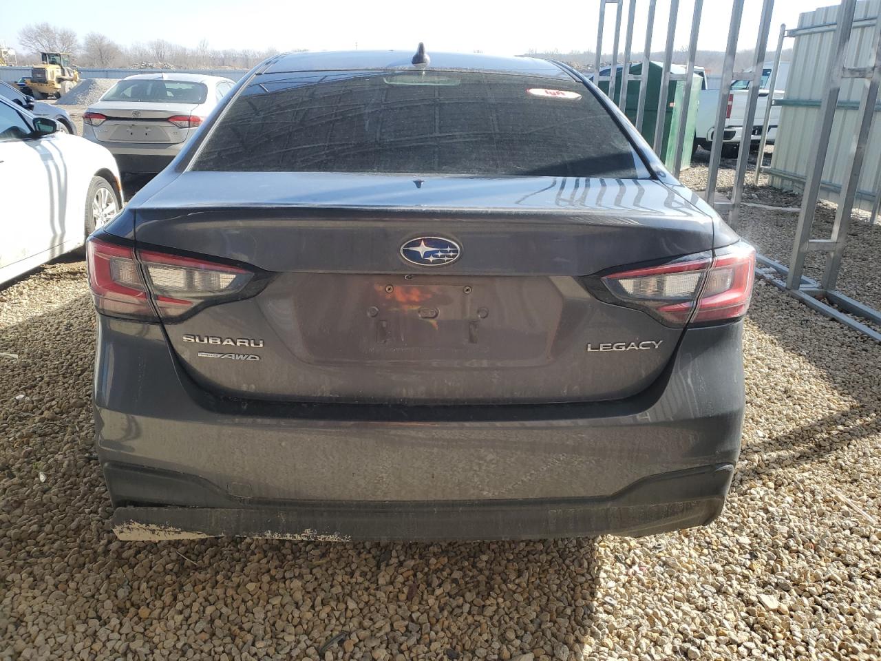 2021 Subaru Legacy VIN 4S3BWAD65M3016372 Copart auction photo, front end / mechanical damage thumbnail 6
