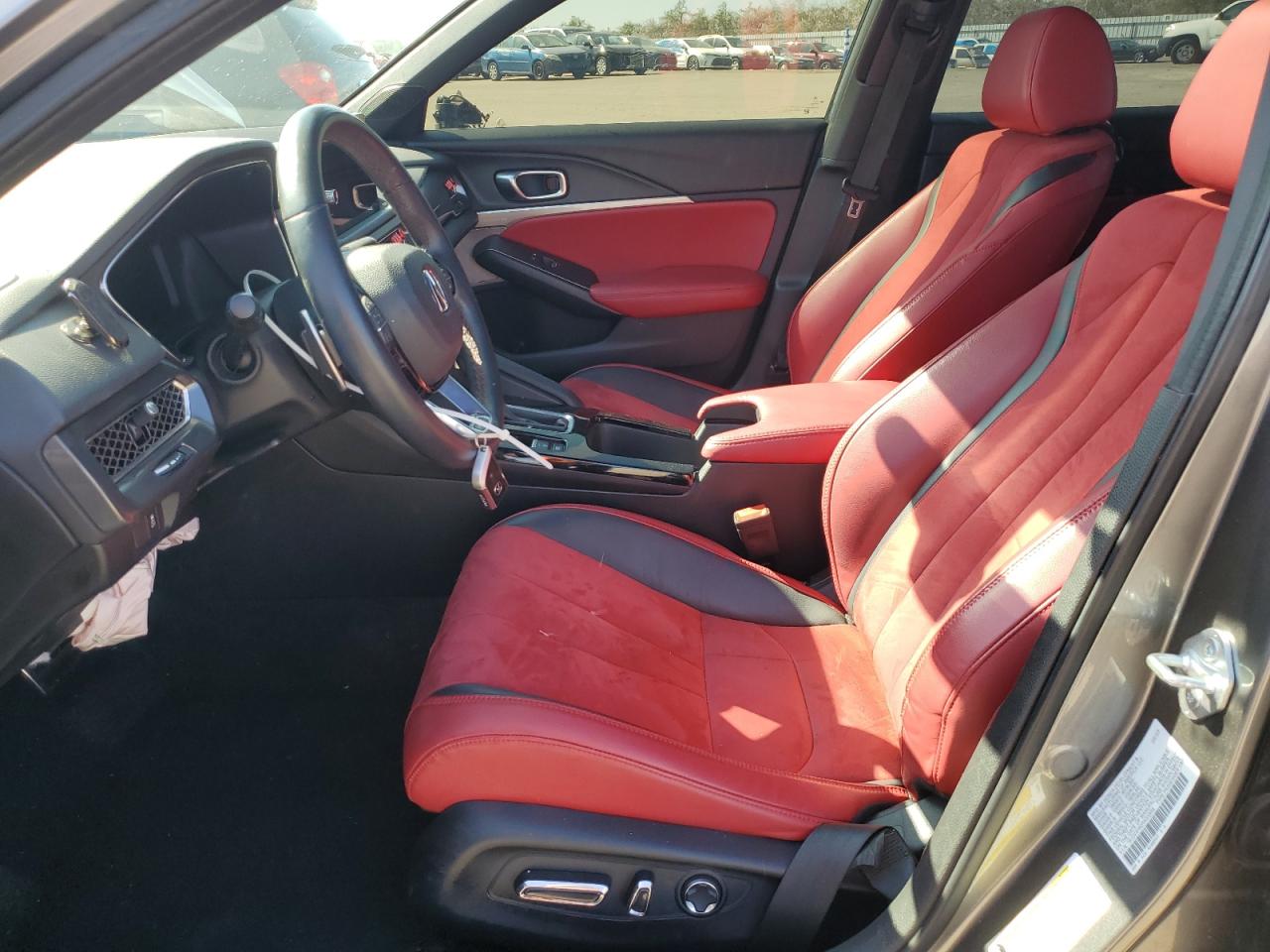 2024 Acura Integra VIN 19UDE4H60RA002858 Copart auction photo, front end / side damage thumbnail 7