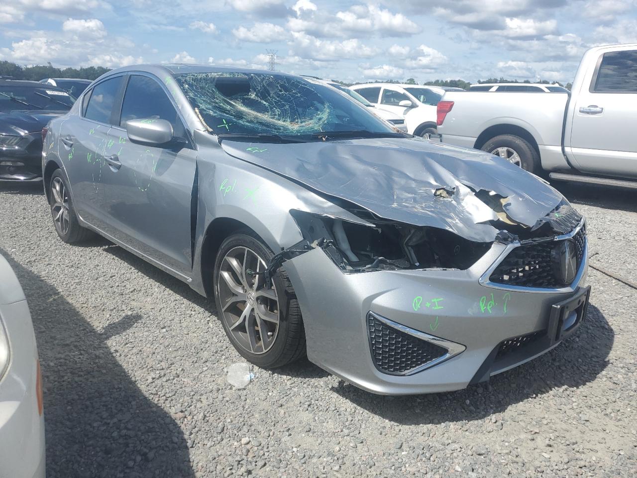2019 Acura ILX VIN 19UDE2F70KA004826 Copart auction photo, water/flood damage thumbnail 4