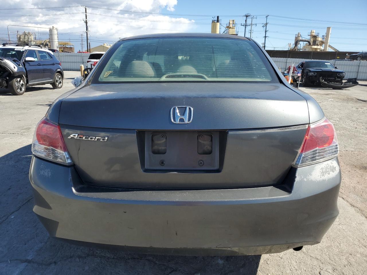 2010 Honda Accord VIN 1HGCP2F46AA165918 Copart auction photo, front end / rear end damage thumbnail 6