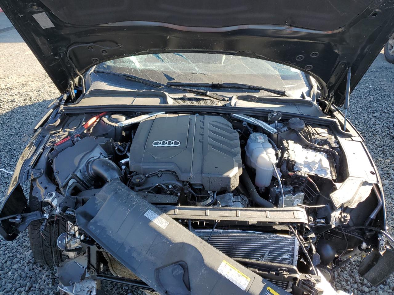 2024 Audi A5 VIN WAUFACF53RA070513 Copart auction photo, all over damage thumbnail 11