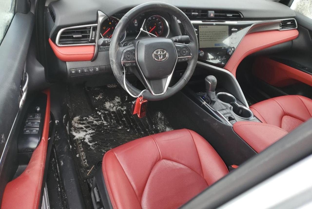 2019 Toyota Camry VIN 4T1BZ1HK7KU032929 Copart auction photo, front end / mechanical damage thumbnail 8