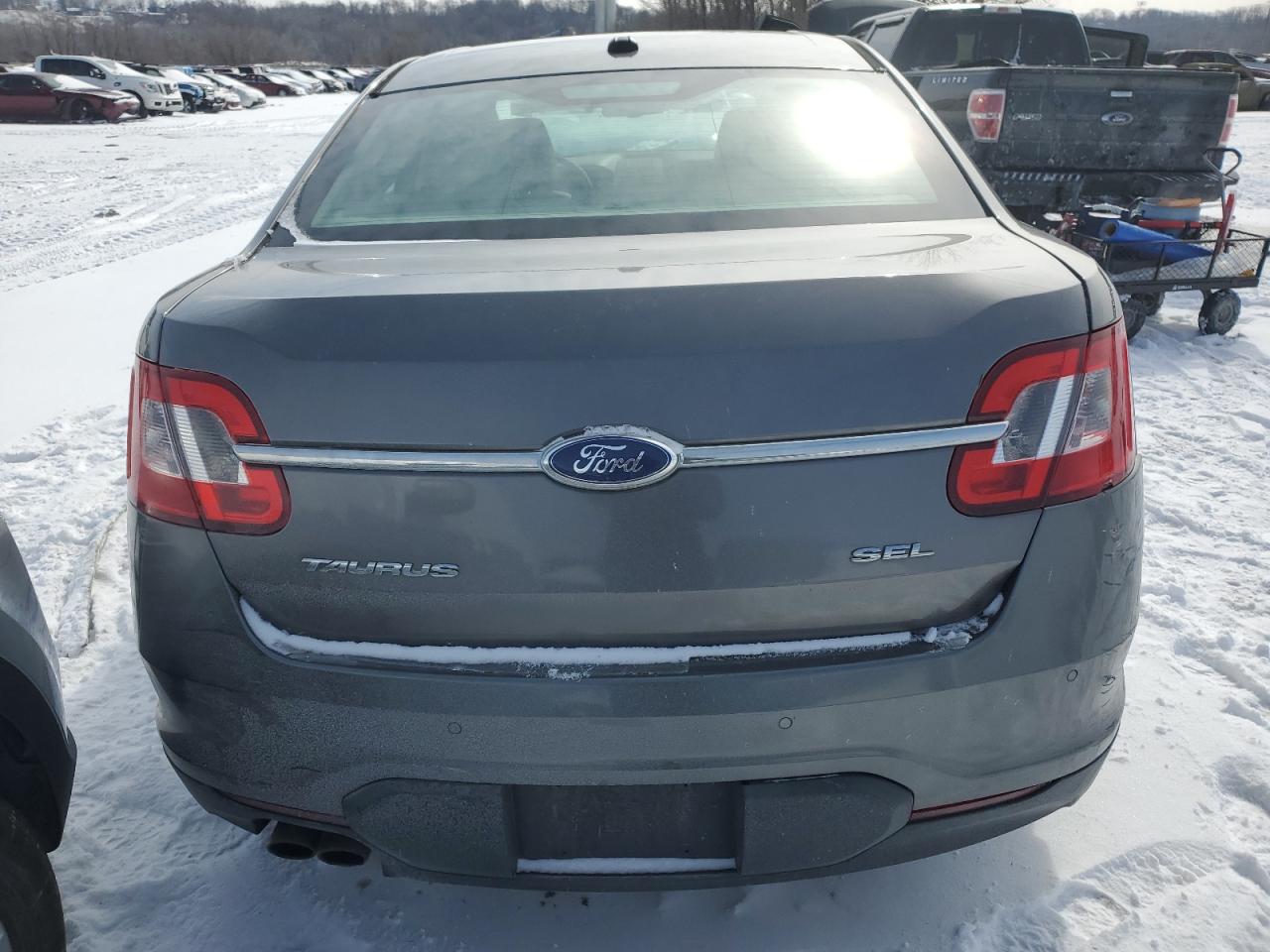 2011 Ford Taurus VIN 1FAHP2EW1BG172707 Copart auction photo, undercarriage / front end damage thumbnail 6