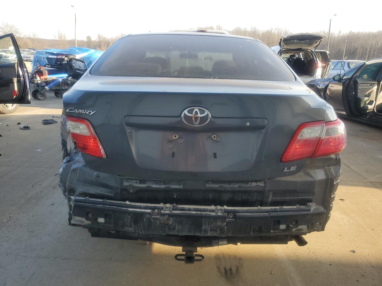 2008 Toyota Camry VIN 4T1BE46K68U210063 Copart auction photo, rear end damage thumbnail 6