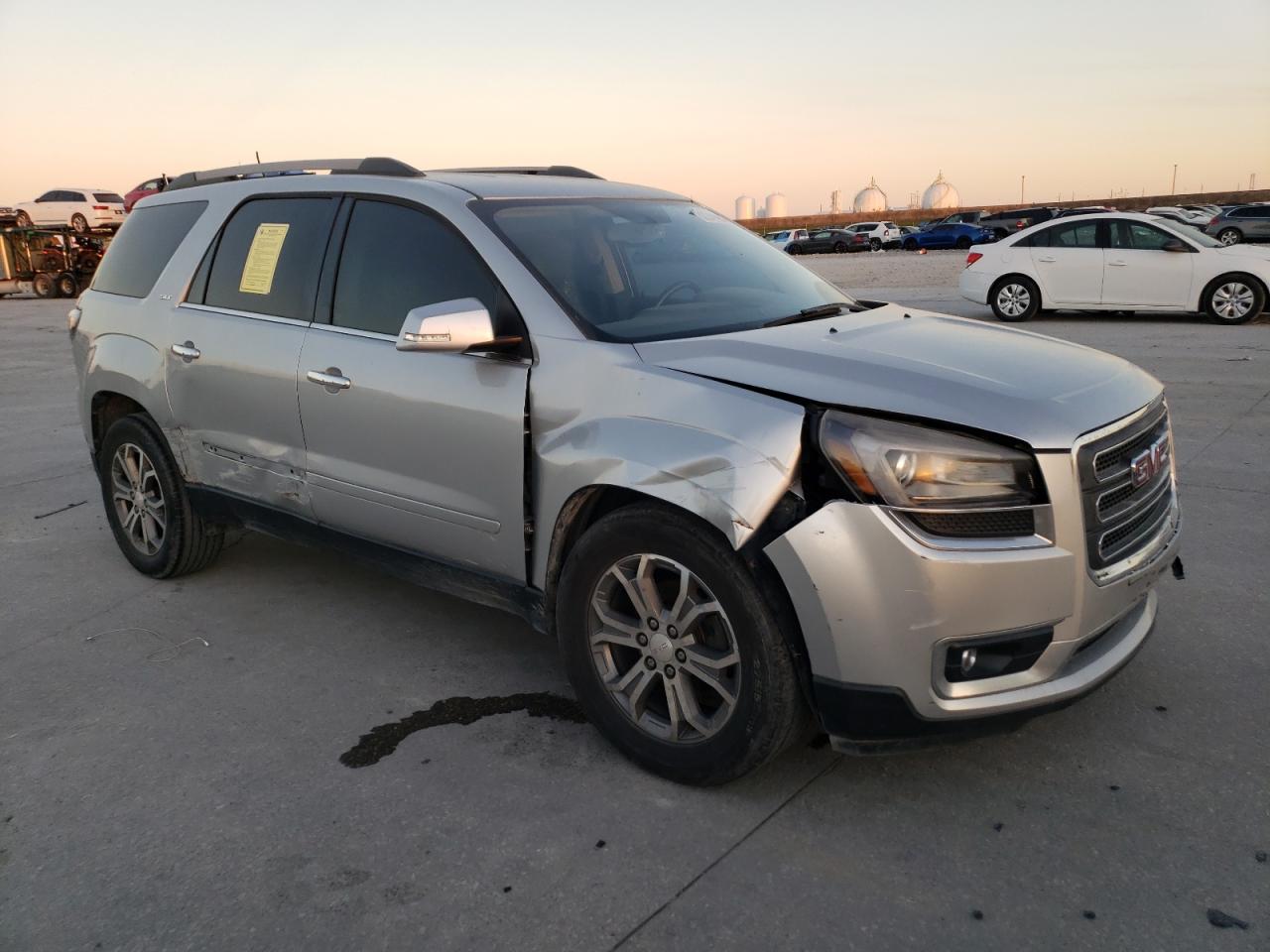 2014 GMC Acadia VIN 1GKKRRKD3EJ113112 Copart auction photo, all over damage thumbnail 4
