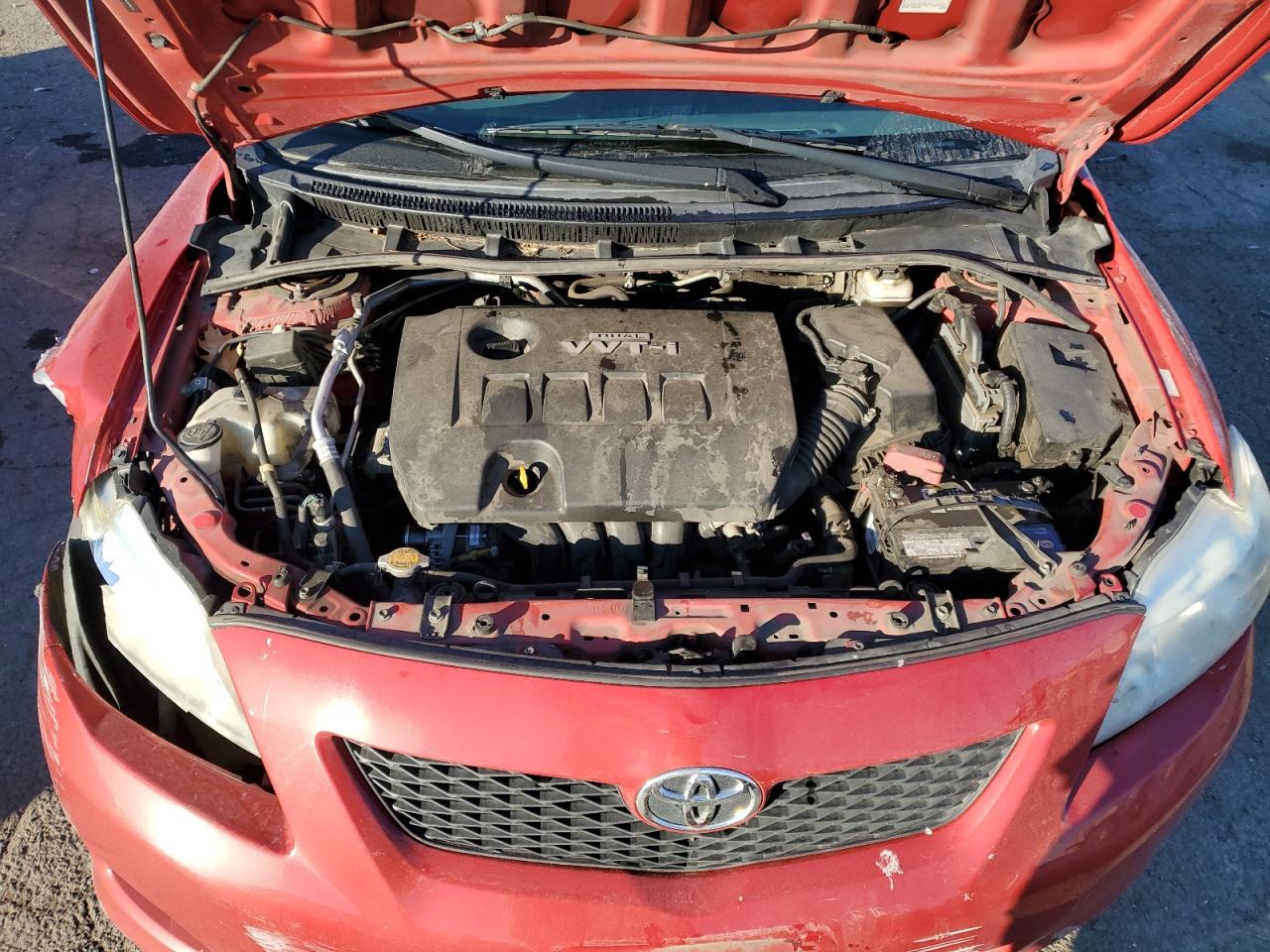 2010 Toyota Corolla VIN 1NXBU4EE0AZ289475 Copart auction photo, front end / undercarriage damage thumbnail 12