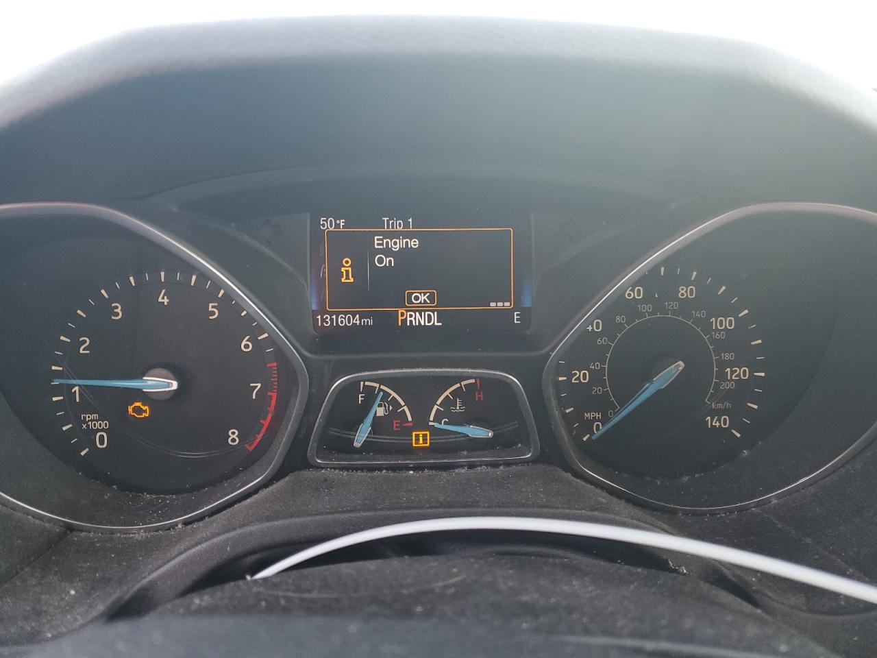 2017 Ford Focus VIN 1FADP3F21HL218391 Copart auction photo, front end damage thumbnail 9