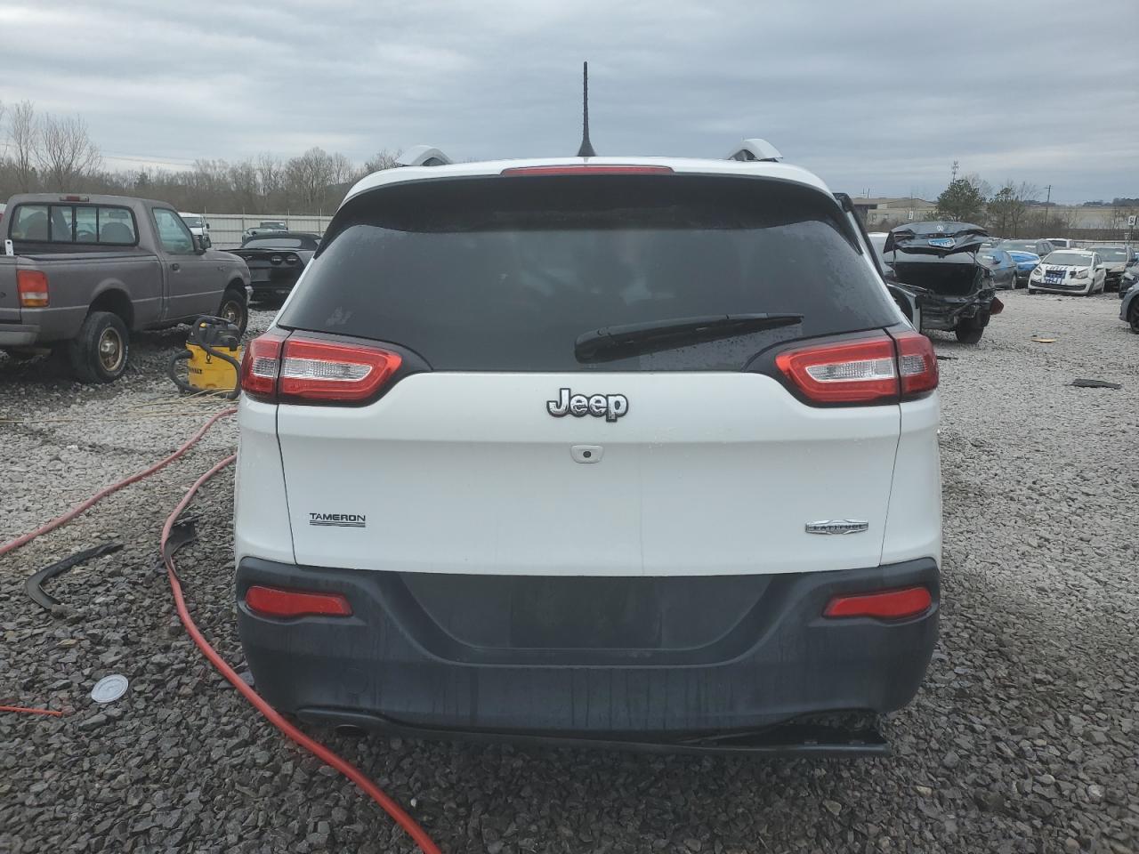 2017 Jeep Grand Cherokee VIN 1C4PJLCB6HW604140 Copart auction photo, rollover damage thumbnail 6