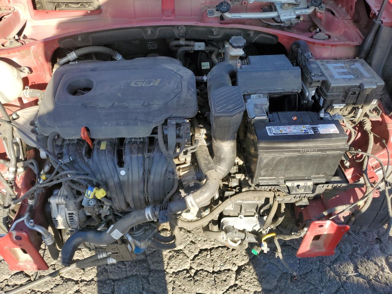 2020 KIA Sportage VIN KNDPM3AC7L7759690 Copart auction photo, front end / side damage thumbnail 12