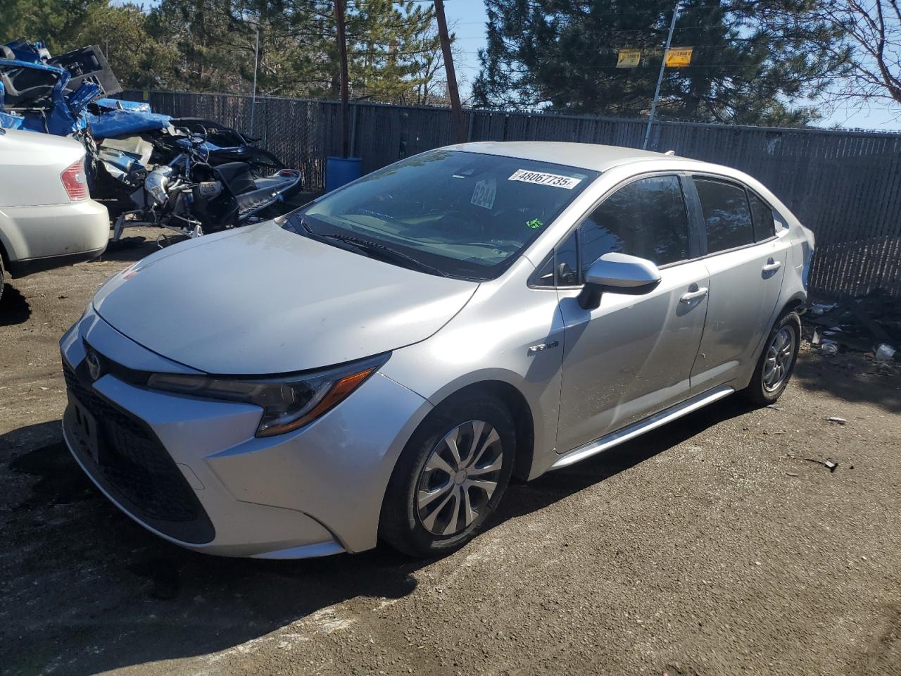 2020 Toyota Corolla VIN JTDEBRBE8LJ023294