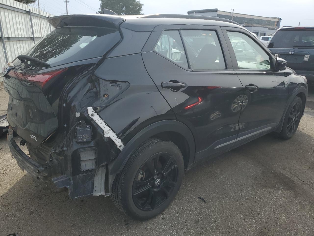 2021 Nissan Kicks VIN 3N1CP5DV5ML555050 Copart auction photo, rear end / side damage thumbnail 3