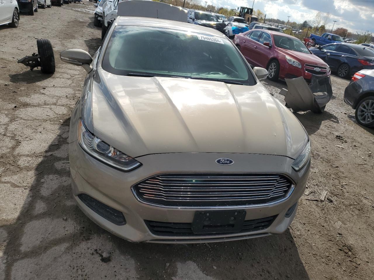 2015 Ford Fusion VIN 3FA6P0H78FR250687 Copart auction photo, side / rear end damage thumbnail 5