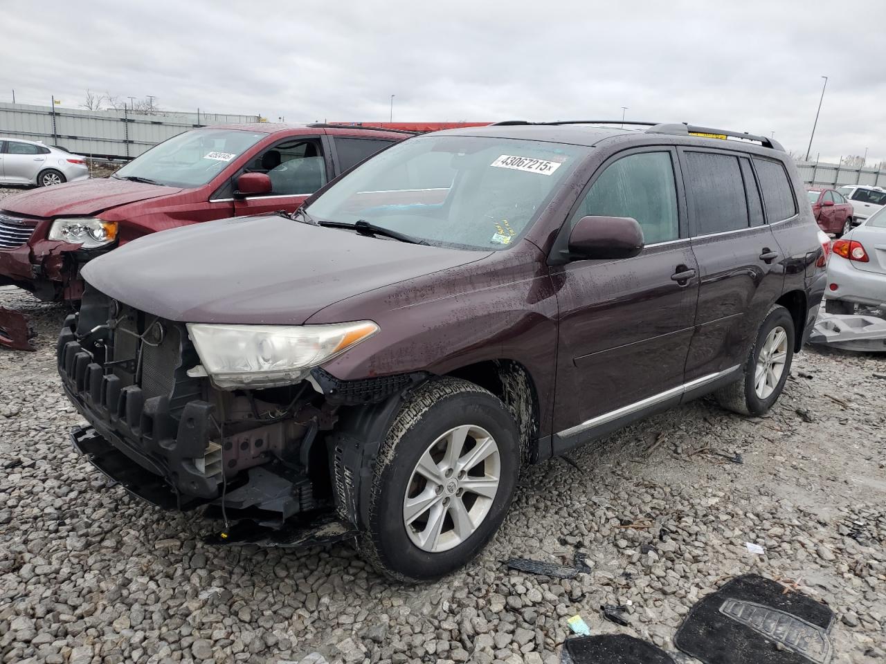 2011 Toyota Highlander VIN 5TDBK3EH0BS066373