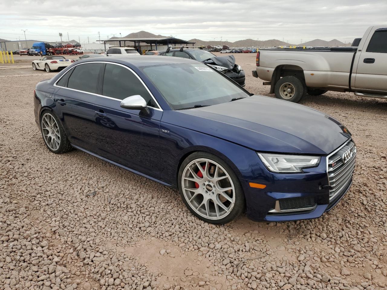 2018 Audi RS4 VIN WAUB4AF47JA060590 Copart auction photo, mechanical damage thumbnail 4