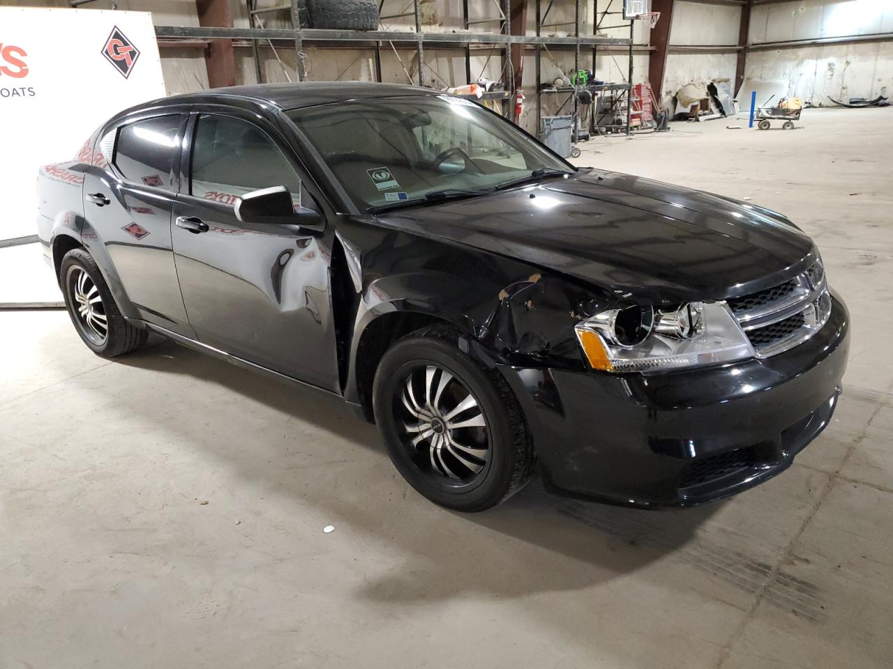 2011 Dodge Avenger VIN 1B3BD4FB4BN608432 Copart auction photo, front end / minor dent/scratches damage thumbnail 4