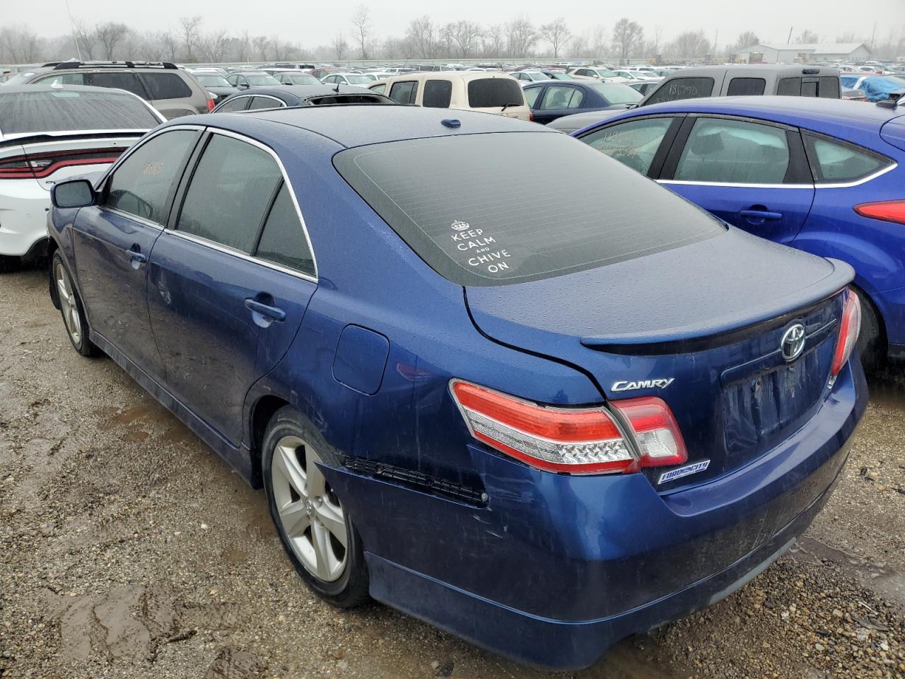 2011 Toyota Camry VIN 4T1BF3EK1BU628837 Copart auction photo, front end damage thumbnail 2